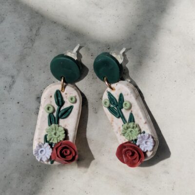 Clay earring